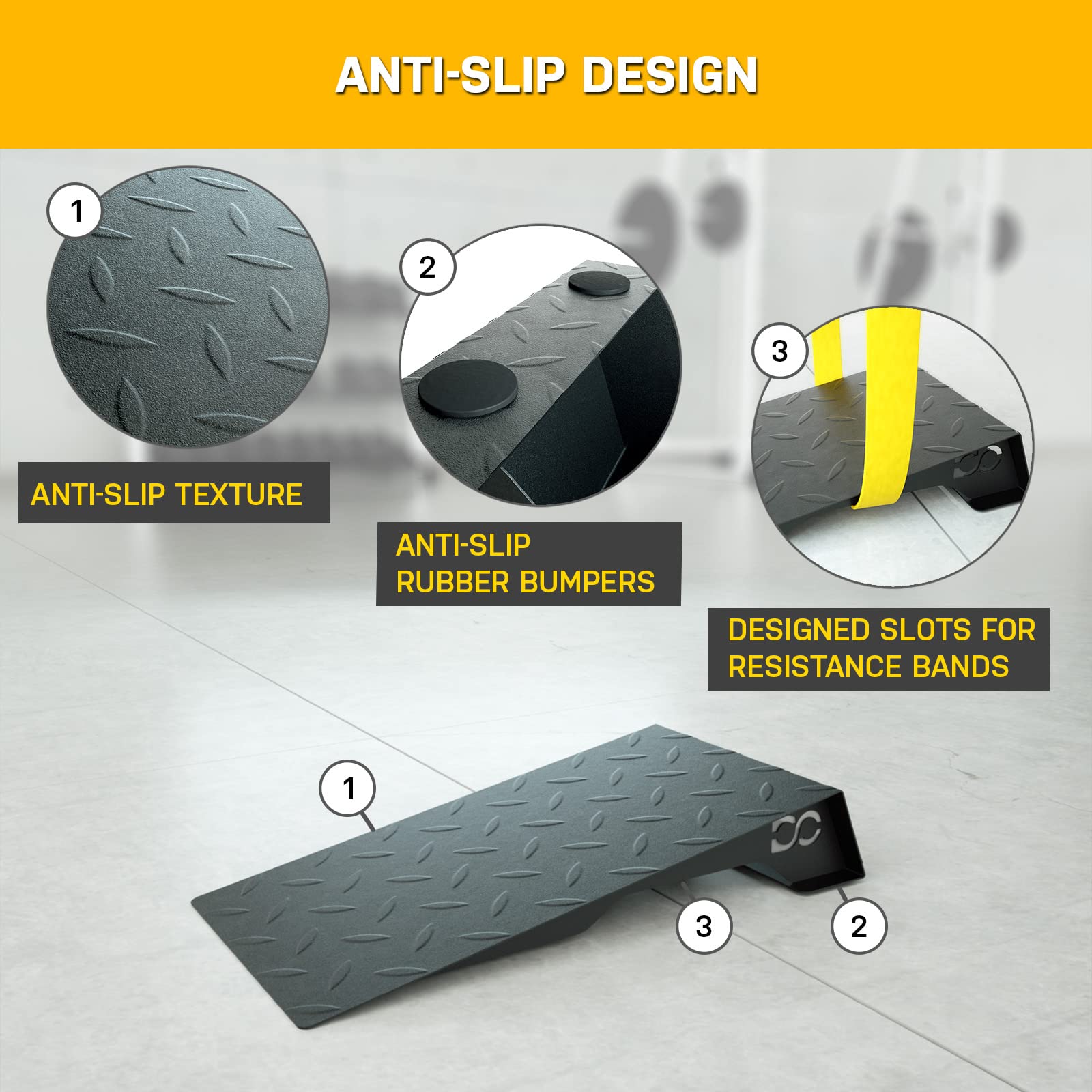 Amazon | ダブルサークルスクワットウェッジ – プロ仕様の